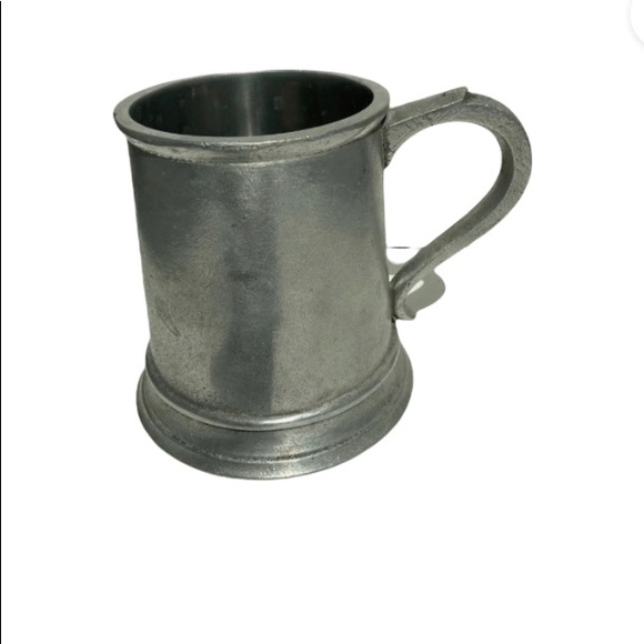 LIBERTY CRAFT Vintage Pewter Tankard Mug 5" Tall - Picture 3 of 8